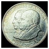 1923-S Silver Monroe Doctrine Centennial Half Doll