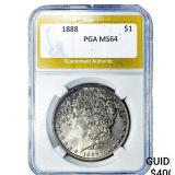 1888 Morgan Silver Dollar PGA MS64