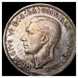 1943 S Austrailia Silver 1 Florin