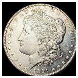 1891-S Morgan dollar almost uncirculated