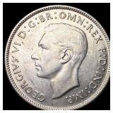 1943S Austrailia Silver 1 Florin