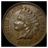 1909 Indian Head Cent CHOICE BU
