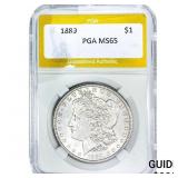 1889 Morgan Silver Dollar PGA MS65
