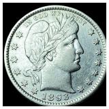 1893 Silver Barber Quarter UNCIRCULATED