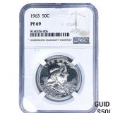 1963 Franklin Half Dollar NGC PF69