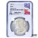 1898 Morgan Silver Dollar NGC MS63