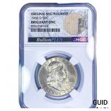 1960-D Franklin Half Dollar NGC BU