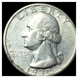 1932-S Silver Washington Quarter CLOSELY  UNCIRCU