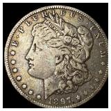 1897-O Silver Morgan Dollar NEARLY  UNCIRCULATED