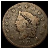 1832 Coronet Head Large Cent NICELY  CIRCULATED