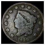 1829 Coronet Head Large Cent LIGHTLY  CIRCULATED