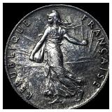 1919 France Silver 50 Centimes