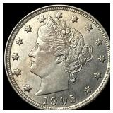 1905 Liberty Head Nickel CHOICE BU