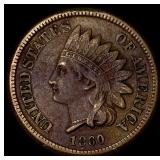 1860 Indian Head Cent NEARLY UNCIRCULATED