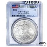 2006 Silver Eagle PCGS MS69