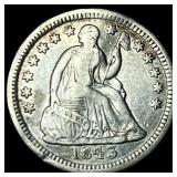 1843 Silver Half Dime HIGH GRADE