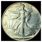 1941-D Silver Walking Liberty Half Dollar CHOICE B
