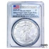 2025 Silver Eagle PCGS MS69