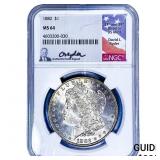 1882 Morgan Silver Dollar NGC MS64