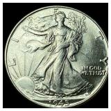 1945-S Silver Half Dollar CHOICE BU