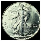 1941 Silver Half Dollar (Walking Liberty) CHOICE B