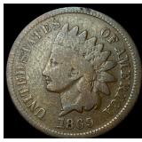 1869 Indian Head Cent LIGHTLY CIRCULATED