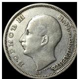 1930 Bulgaria Silver 50 Leva