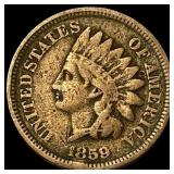1859 Indian Head Cent LIGHTLY CIRCULATED