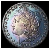 1900-O Toned Silver Morgan Dollar  UNCIRCULATED