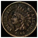 1862 Indian Head Cent HIGH GRADE