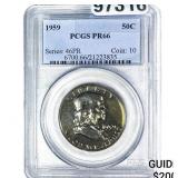 1959 Franklin Half Dollar PCGS PR66
