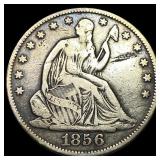 1856-O Silver Half Dollar NICELY CIRCULATED