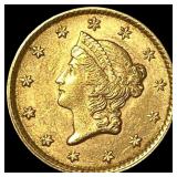 1853 $1 Gold Liberty Head Type 1 UNCIRCULATED