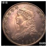 1818 Capped Bust Half Dollar CHOICE BU