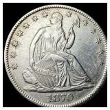 1870 Seated Liberty Half Dollar UNCIRCULATED