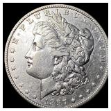 1897 Morgan Silver Dollar ABOUT UNCIRCULATED