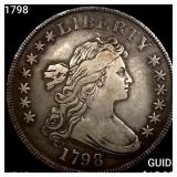 1798 Draped Bust Dollar NEARLY UNCIRCULATED