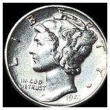 1941 Mercury Dime CLOSELY UNCIRCULATED