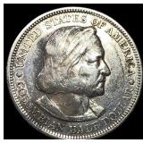 1893 Silver Columbian Half Dollar NEARLY UNCIRCULA