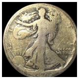1919-S Silver Walking Liberty Half Dollar NICELY C