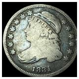 1831 Capped Bust Dime NICELY CIRCULATED