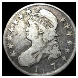 1827 Capped Bust Half Dollar LIGHTLY  CIRCULATED