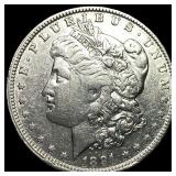 1891-O Silver Morgan Dollar ABOUT UNCIRCULATED