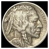 1915-S Buffalo Nickel LIGHTLY CIRCULATED
