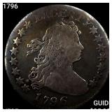 1796 Draped Bust Dime LIGHTLY CIRCULATED