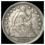 1857 Silver Half Dime LIGHTLY CIRCULATED