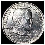 1922-S Silver Half Dollar Grant Commemorative CHOI