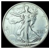 1918-S Silver Walking Liberty Half Dollar  CHOICE