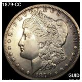 1879-CC Morgan Silver Dollar CLOSELY UNCIRCULATED