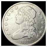 1831 Capped Bust Silver Quarter LIGHTLY  CIRCULAT